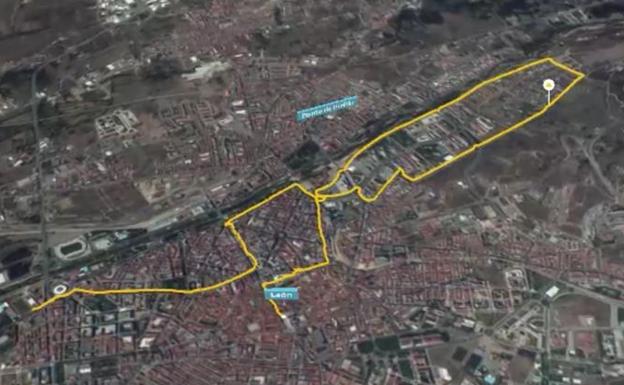 Recorrido de la carrera 