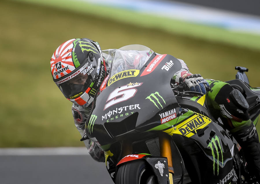 El francés Johann Zarco logró la 'pole' de MotoGP en el circuito de Motegi, por delante del italiano Danilo Petrucci y el español Marc Márquez.