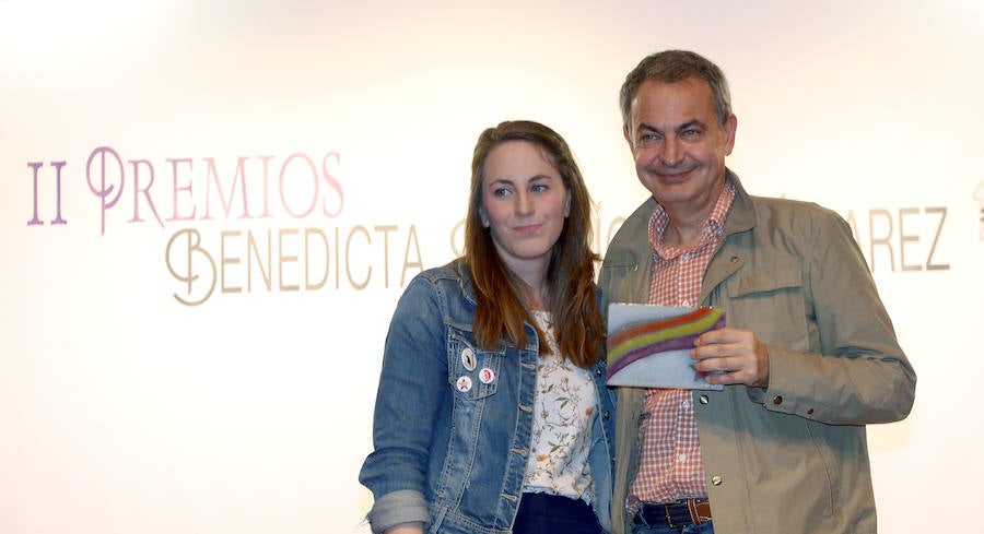 Zapatero recibe el II Premio Benedicta Rodríguez Álvarez