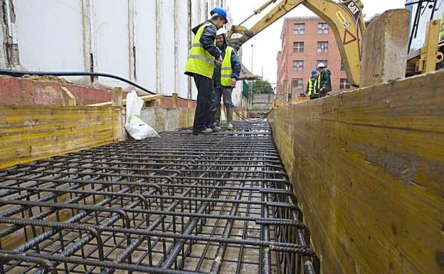 La construcción repunta en León. 