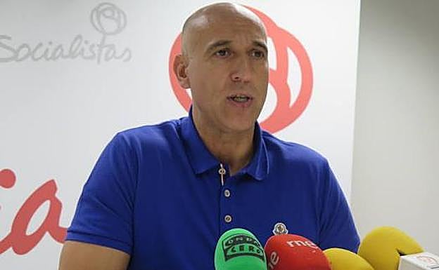 José Antonio Diez, portavoz del PSOE en León. 