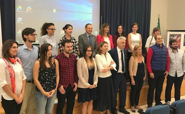 Participantes de distintas semifinales del concurso celebradas a primeros de octubre en las facultades de Educación, Económicas y Biológicas.