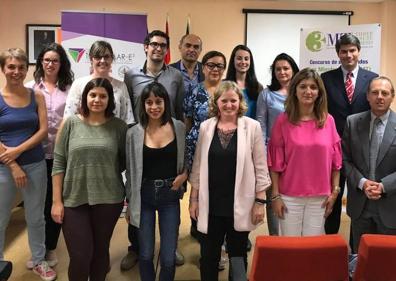 Imagen secundaria 1 - Participantes de distintas semifinales del concurso celebradas a primeros de octubre en las facultades de Educación, Económicas y Biológicas