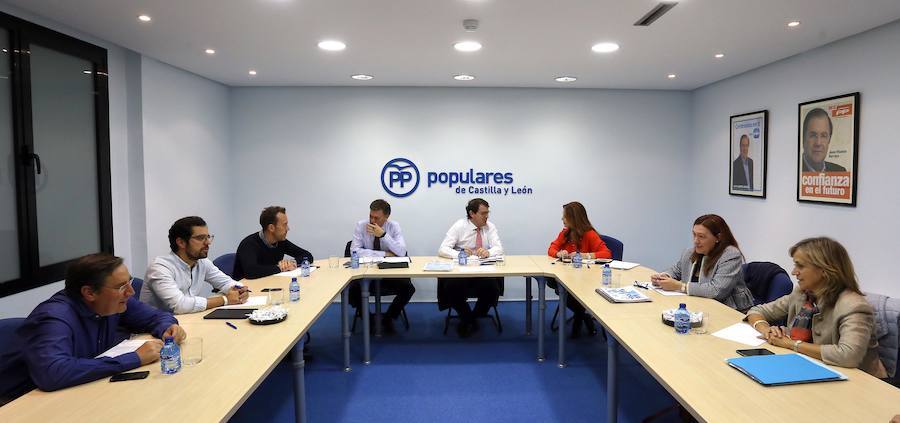 El presidente del PPCyL informa de los asuntos tratados en el Comité de Dirección