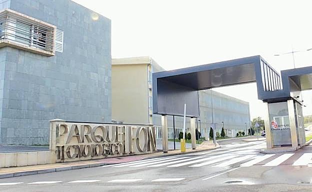 Entrada del Parque Tecnológico de León.