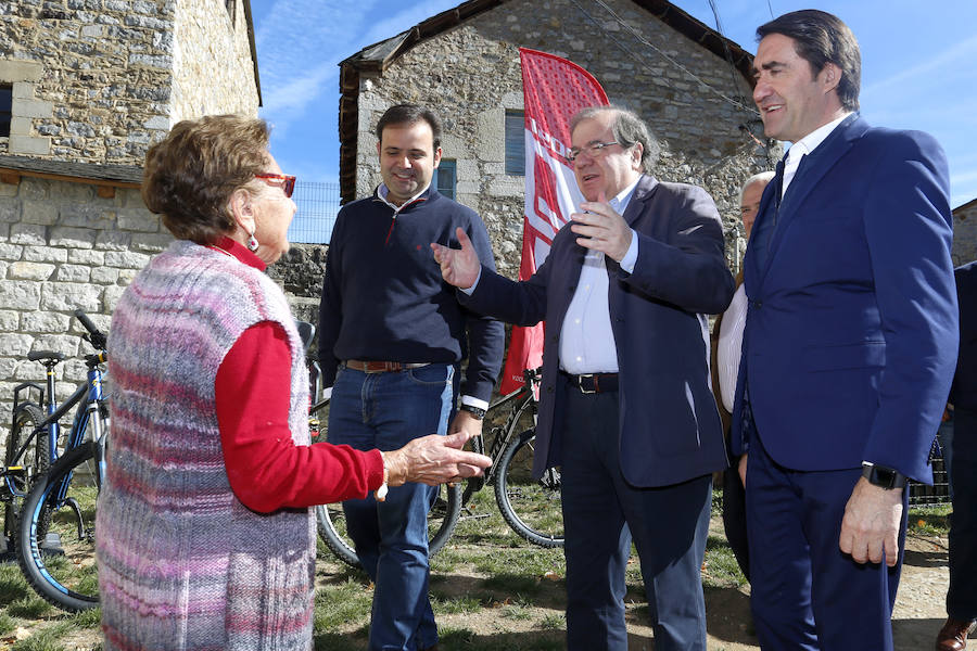 Juan Vicente Herrera visita Babia