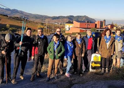 Imagen secundaria 1 - La ULE participa como invitada en la I Etapa Institucional del Camino de Santiago