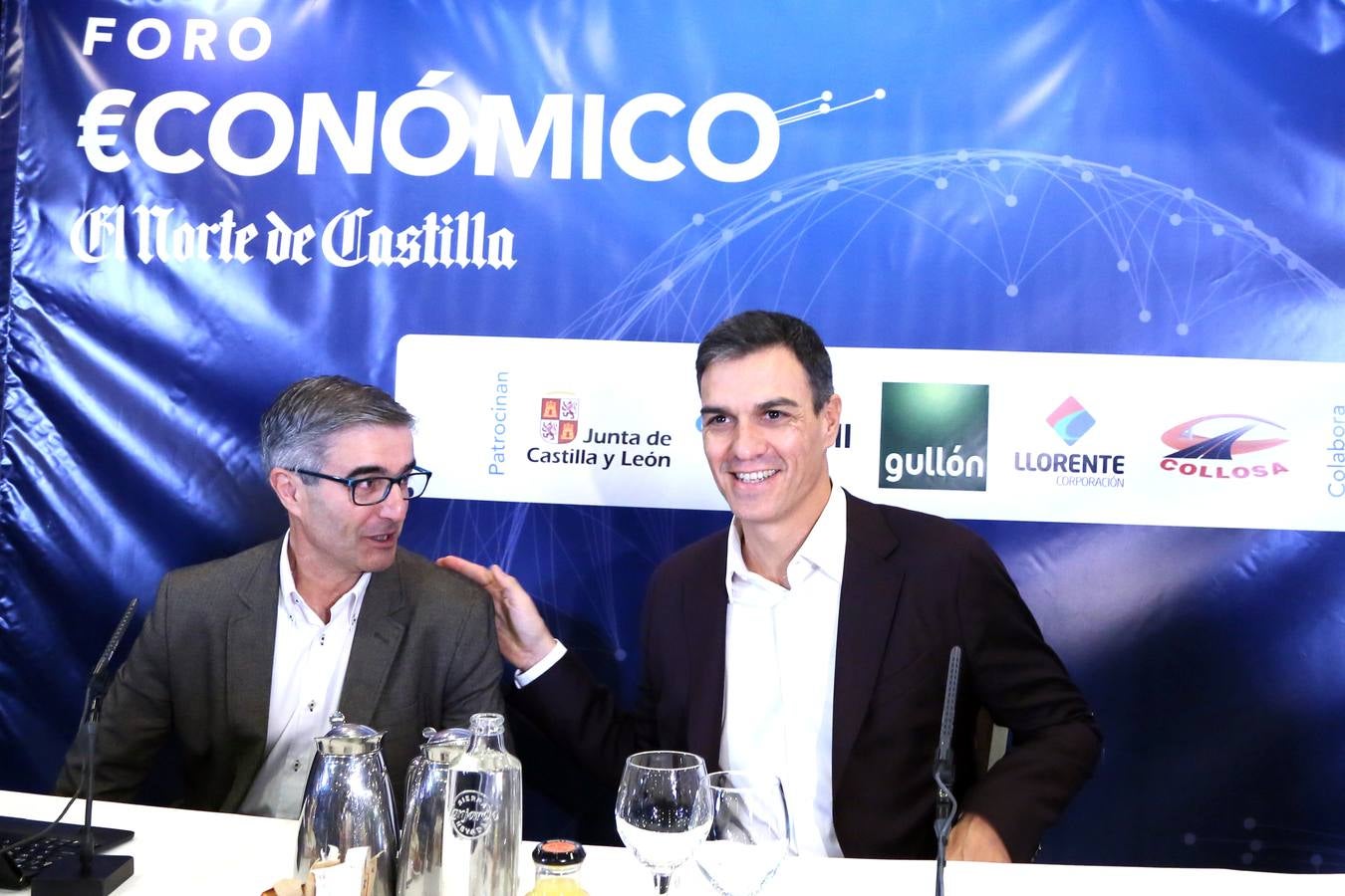 Pedro Sánchez, en el Foro Económico de El Norte de Castilla