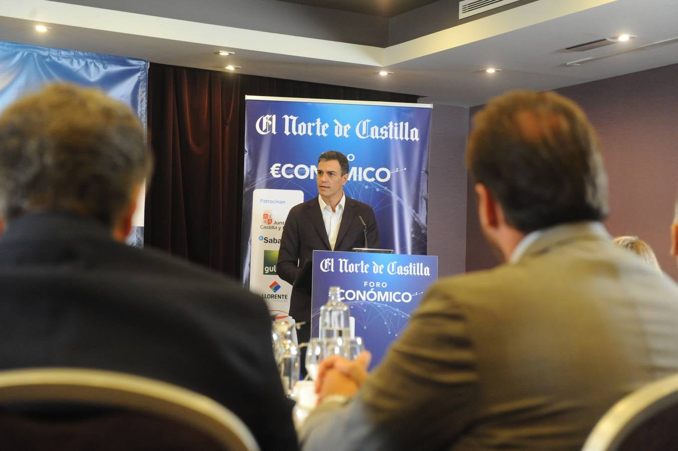Pedro Sánchez, en el Foro Económico de El Norte de Castilla