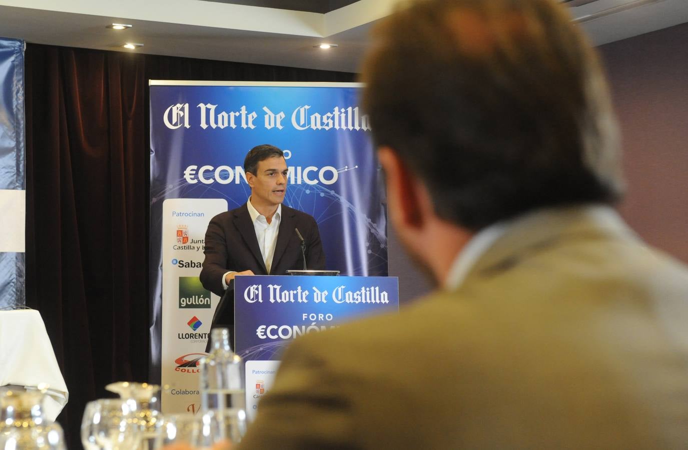 Pedro Sánchez, en el Foro Económico de El Norte de Castilla