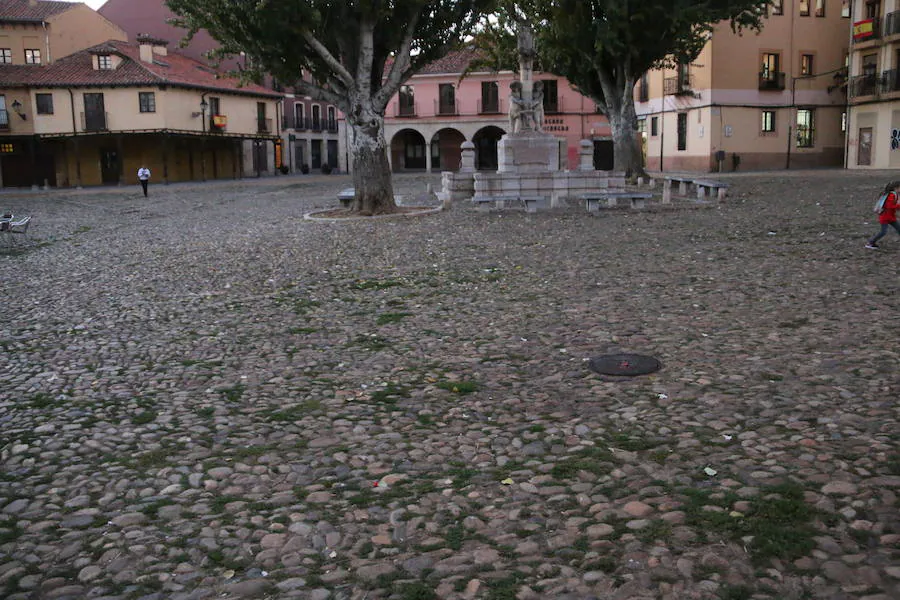 Así está la Plaza del Grano