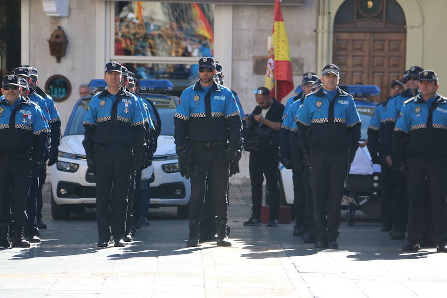 La festividad de San Marcelo sirve para rendir homenaje a la Policía Local de León por su función callada para garantizar la seguridad de los leoneses y el cumplimiento de la ley