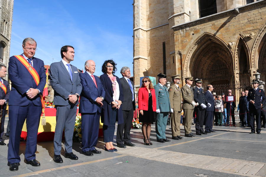 La festividad de San Marcelo sirve para rendir homenaje a la Policía Local de León por su función callada para garantizar la seguridad de los leoneses y el cumplimiento de la ley