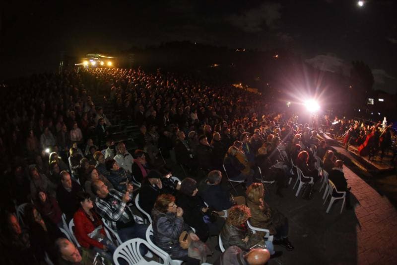 Multitudinario homenaje en el pozo Sotón a los mineros fallecidos