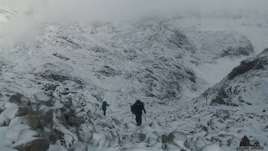 La nieve llega a la provincia de León