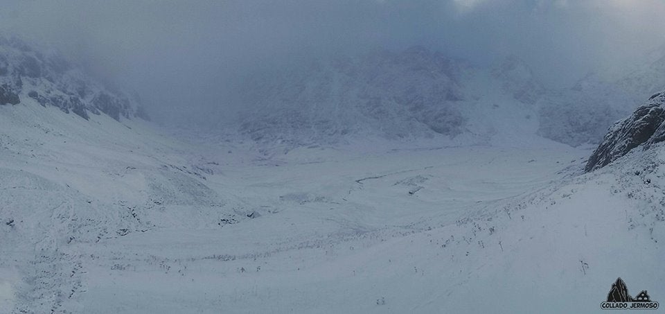 La nieve llega a la provincia de León