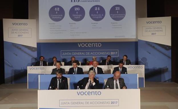 Junta de accionistas de Vocento en 2017