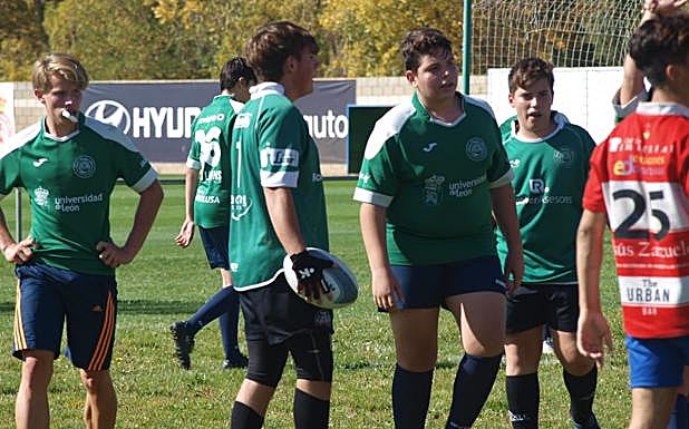 Equipo sub16 del León RC.
