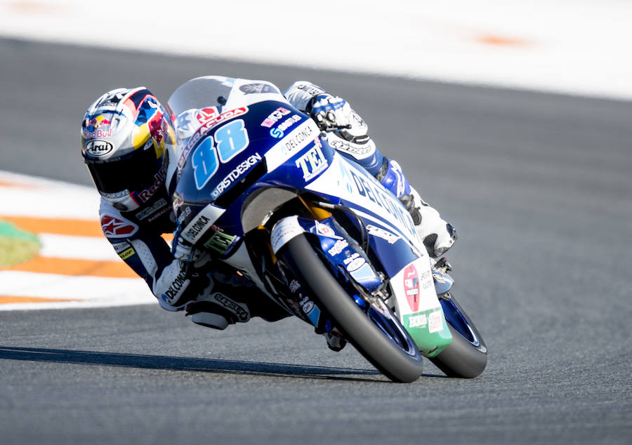 El piloto español de Moto3 Jorge Martín.