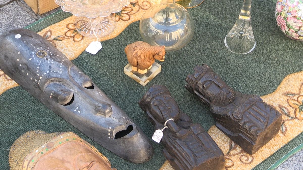Un mercado para los amantes de las antigüedades