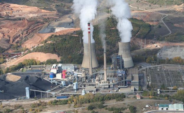 Central térmica de La Robla.