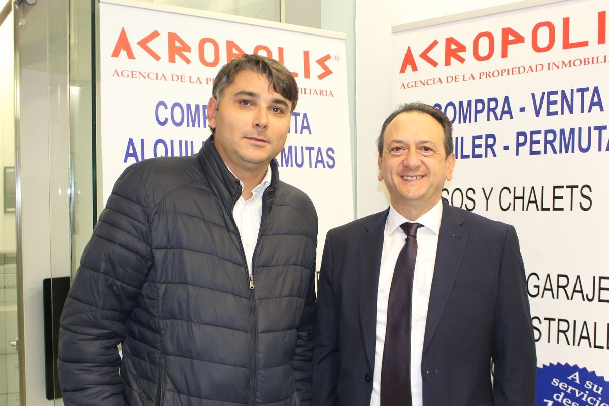 Inauguración de las nuevas instalaciones de la inmobiliaria Acrópolis