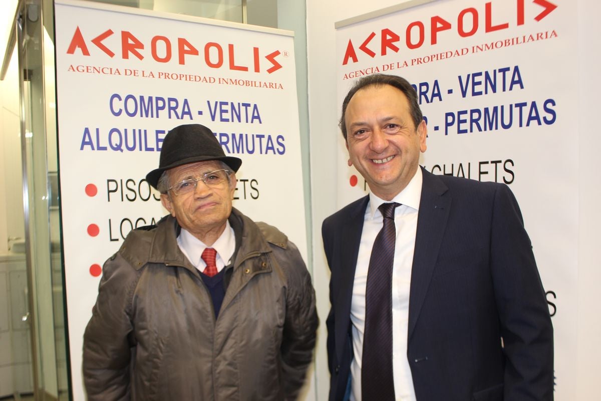 Inauguración de las nuevas instalaciones de la inmobiliaria Acrópolis