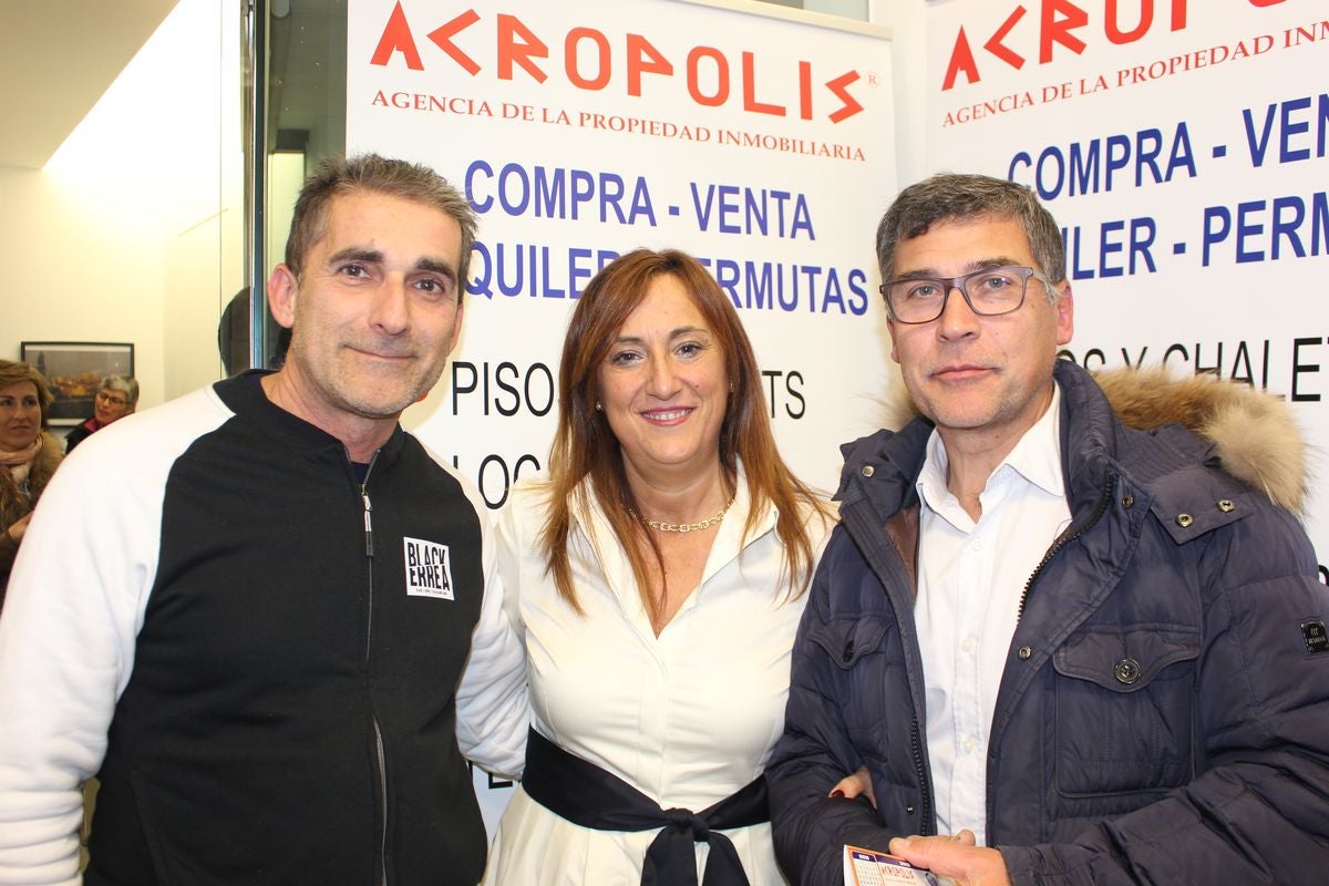 Inauguración de las nuevas instalaciones de la inmobiliaria Acrópolis