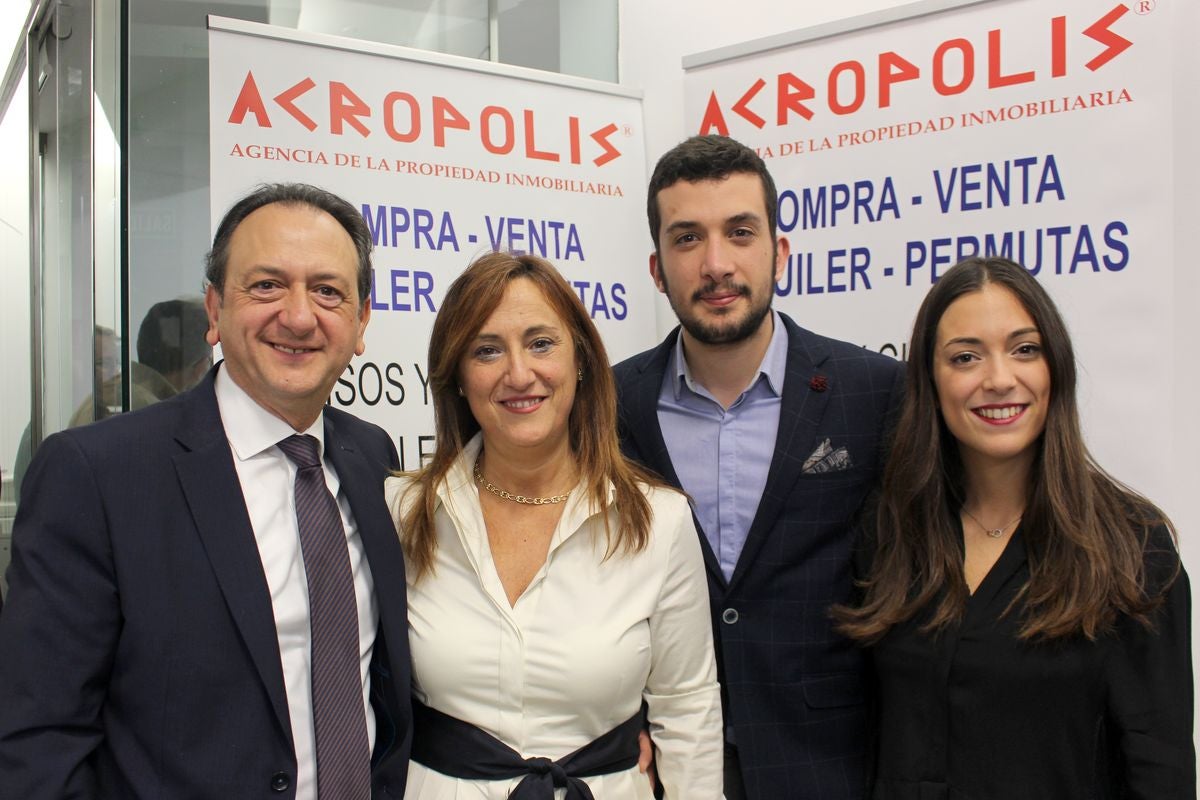 Inauguración de las nuevas instalaciones de la inmobiliaria Acrópolis