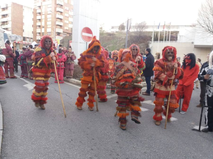 Imagenes del carnaval de la provincia en Portugal