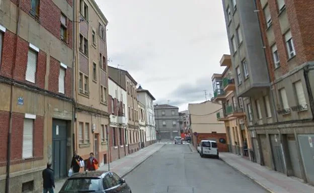 Imagen de la calle Sahagún de León.