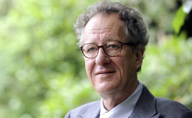 El actor Geoffrey Rush.