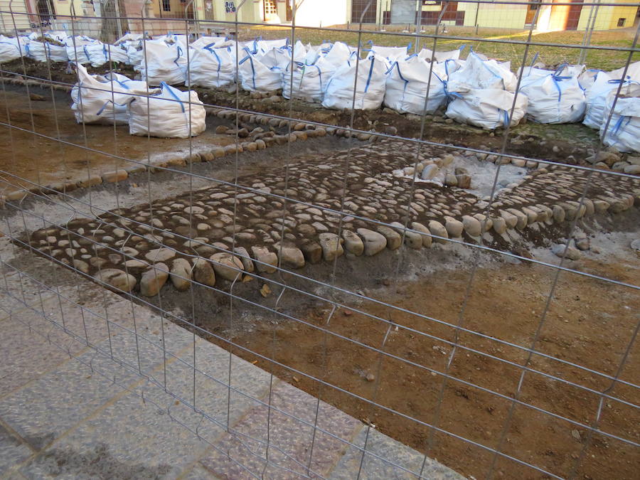 La Plaza del Grano hacia su remodelación final