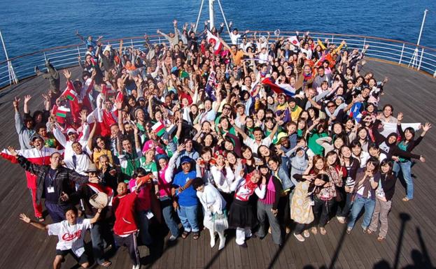Imagen del último Barco de la Juventud Mundial.