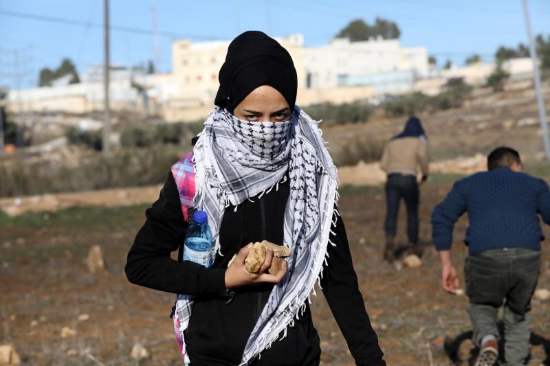 Miles de personas de Cisjordania y Gaza salen a protestar la decisión de Donald Trump de reconocer a Jerusalén como la capital israelí