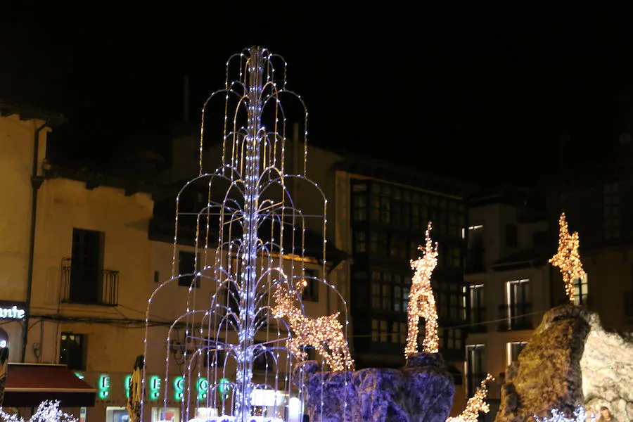 La gran cascada luminosa vuelve a San Marcelo