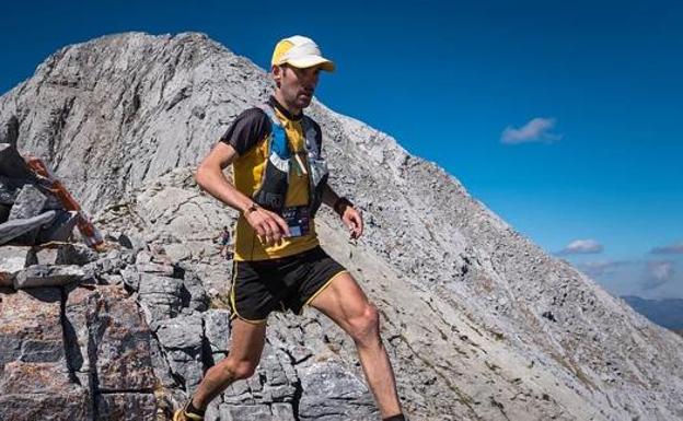 Un participante de la Riaño Trail Run. 