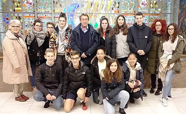 Imagen de la recepción.