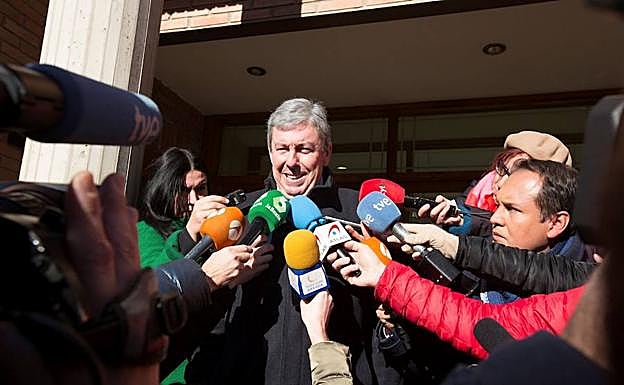 Rafael Uriante, uno de los abogados de los exfutbolistas. 