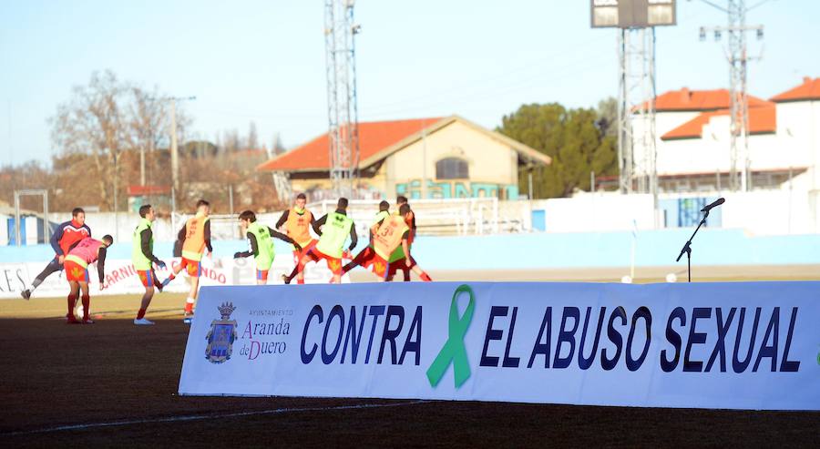 La Arandina rechaza la violencia a la mujer