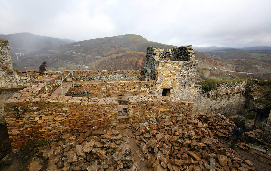 Restauración del castillo de Sarracín