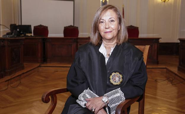 La fiscal Jefe de León, María Isabel Morán González. 