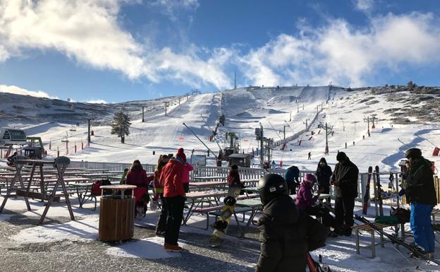 Las pistas de Javalambre también han recibido buenas cantidades de nieve