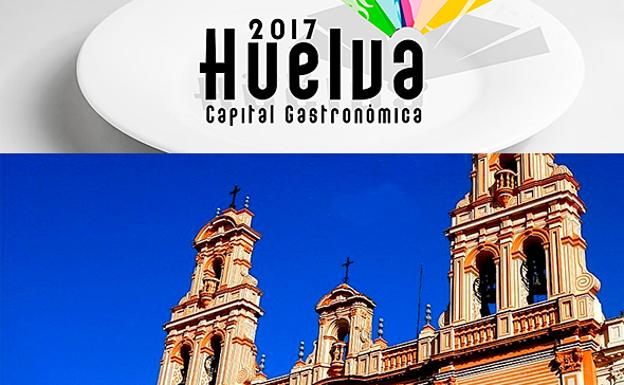 Logo de Huelva como Capital Gastronómica.