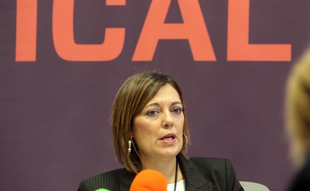 La consejera de Agricultura y portavoz de la Junta, Milagros Marcos, participa en un desayuno informativo de la Agencia Ical