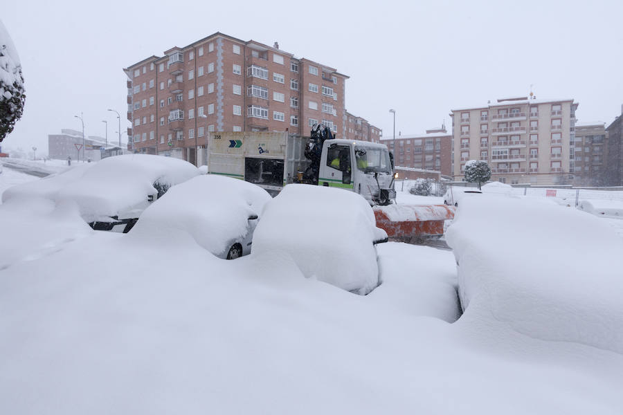 Nieve en Ávila