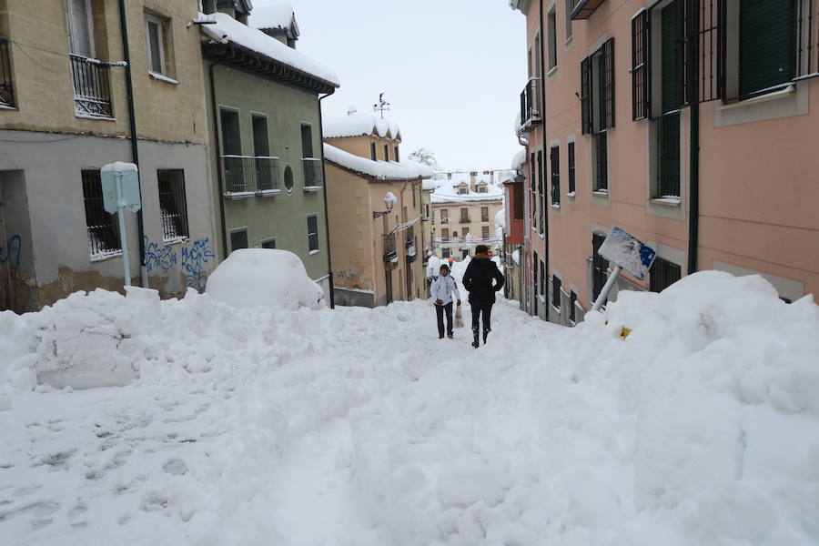 Nieve en Segovia