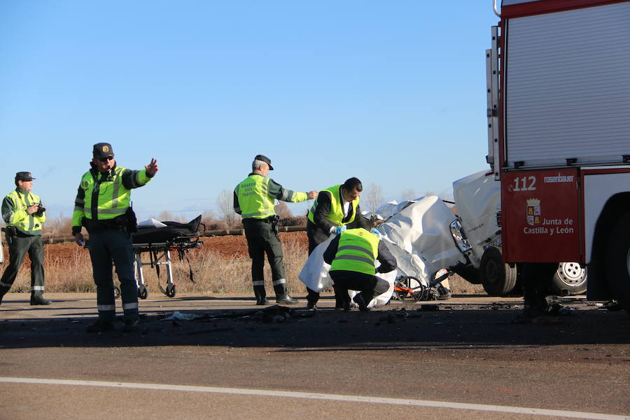 Accidente mortal en la N-120