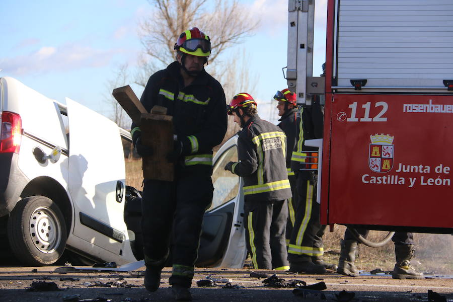 Accidente mortal en la N-120