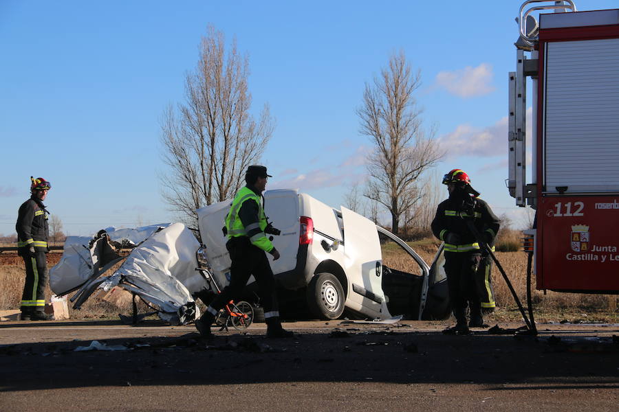 Accidente mortal en la N-120